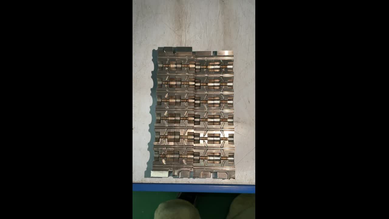 Multi-cavity rapid tooling mold with conformal cooling